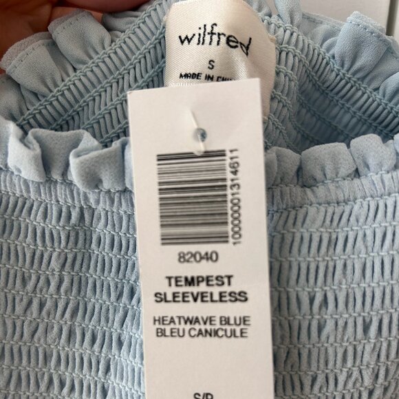 ARITZIA Wilfred Tempest Sleeveless Mini Dress NWT - Picture 6 of 6